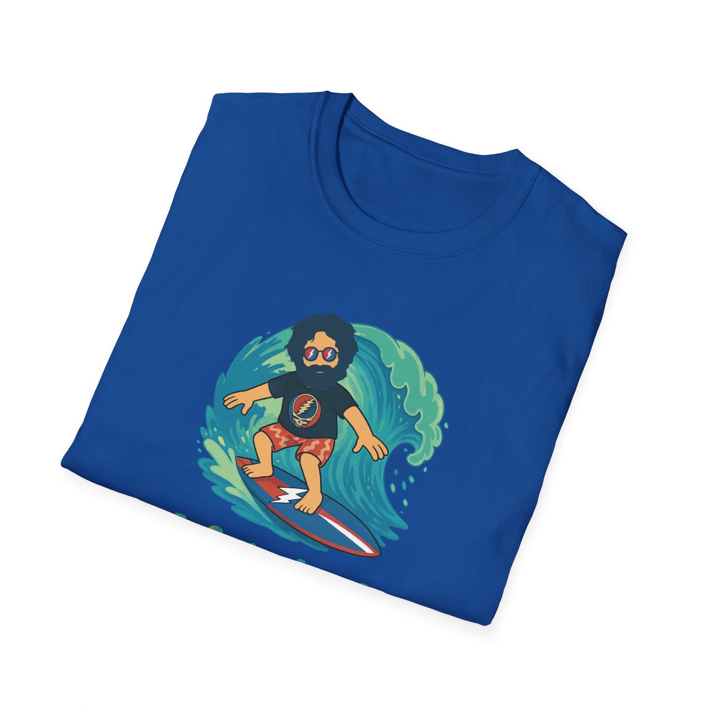 Surfiin' Jerry - Life is dead. Grateful Dead TShirt