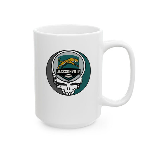 Jacksonville Football Stealie Ceramic Coffee Mug - NFL