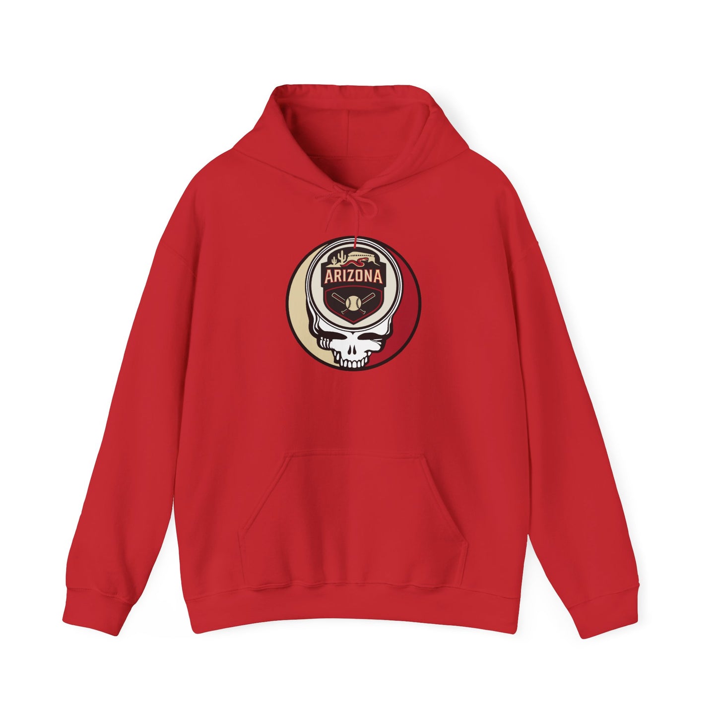 Arizona Diamondbacks Grateful Dead Unisex Heavy Blend Hoodie - Hooded Sweatshirt