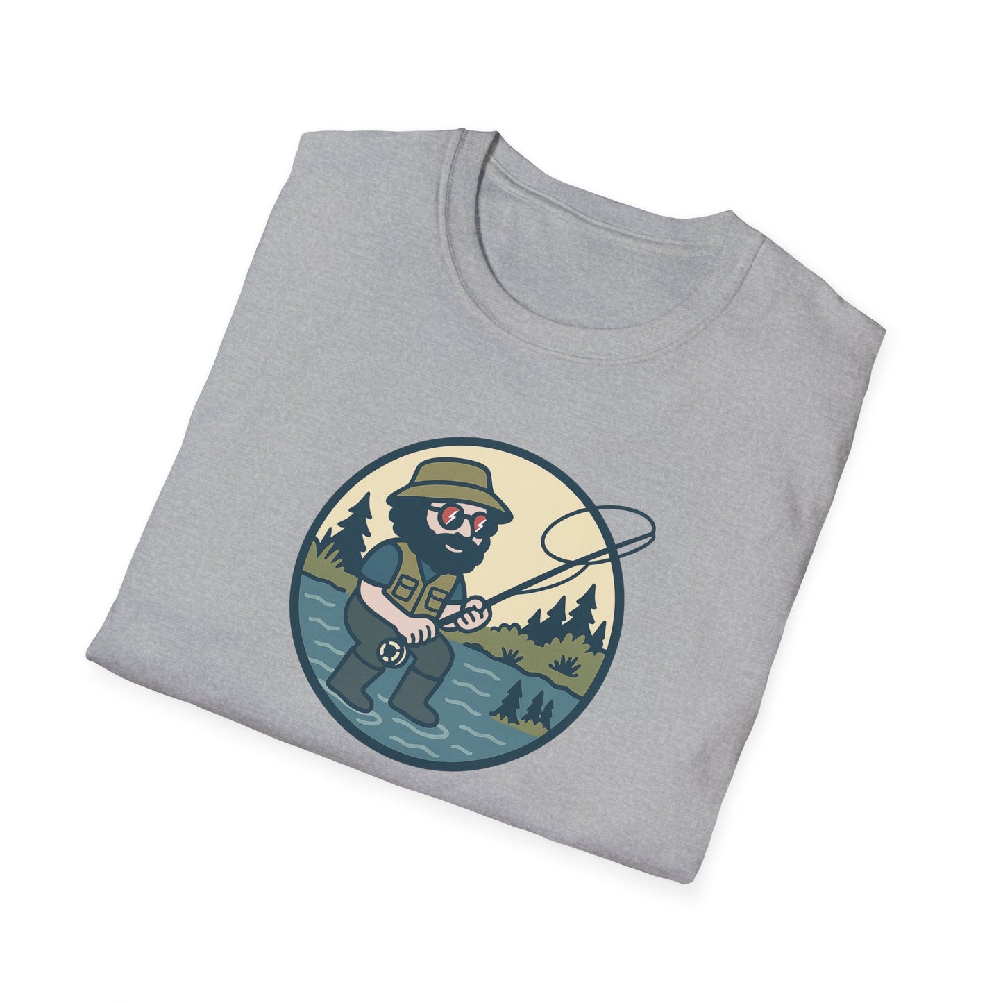 Fly Fishin' Jerry - Life is dead. Grateful Dead TShirt