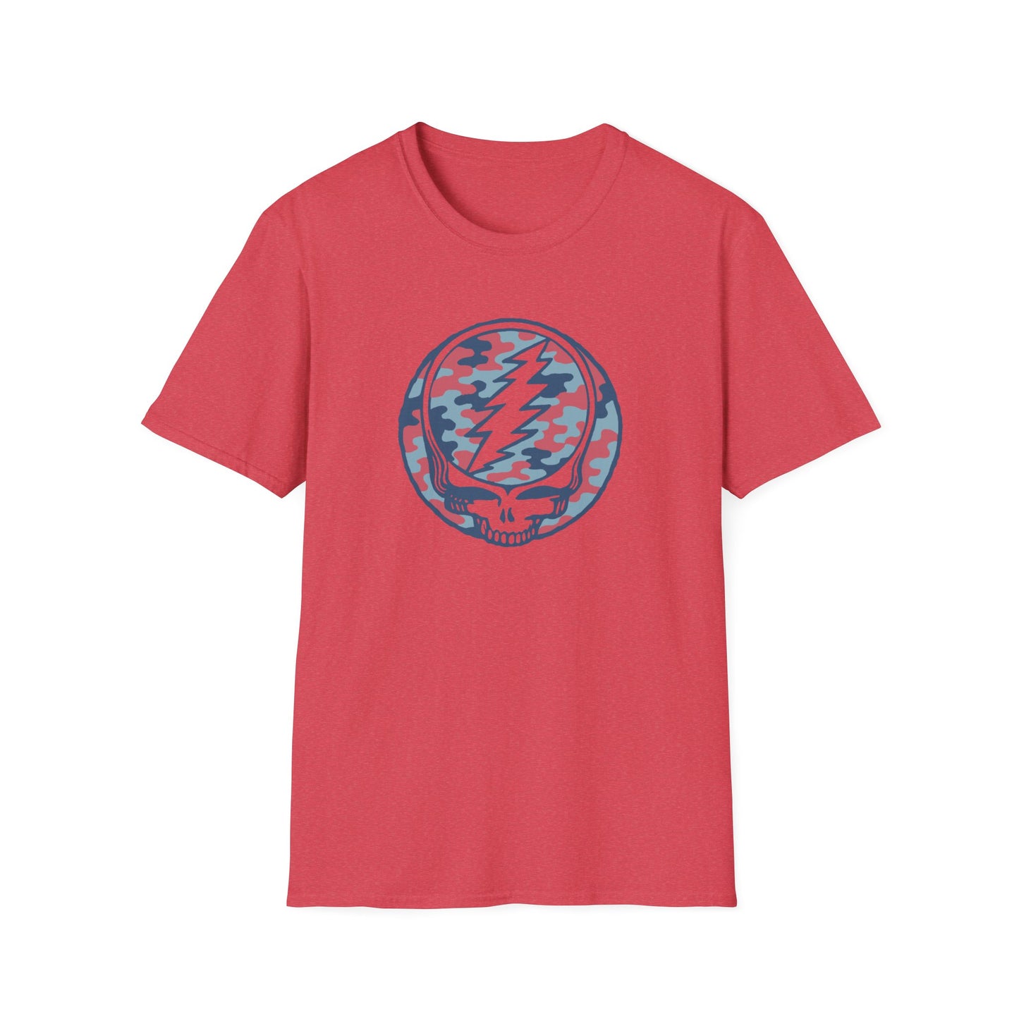 Camo Stealie Color Match Vineyard Collection Grateful Dead TShirt