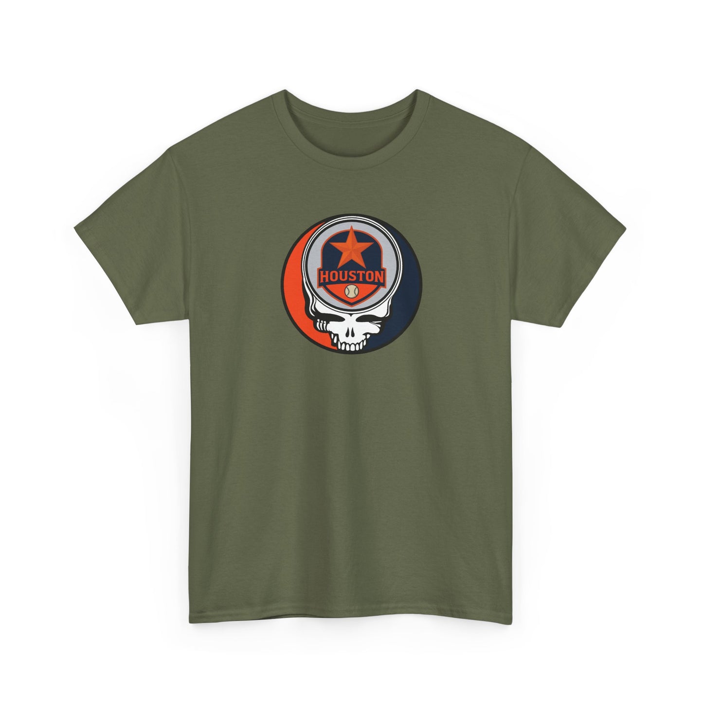 Houston Astros Grateful Dead Steal Your Face T-Shirt - MLB - Athletics - St Louis