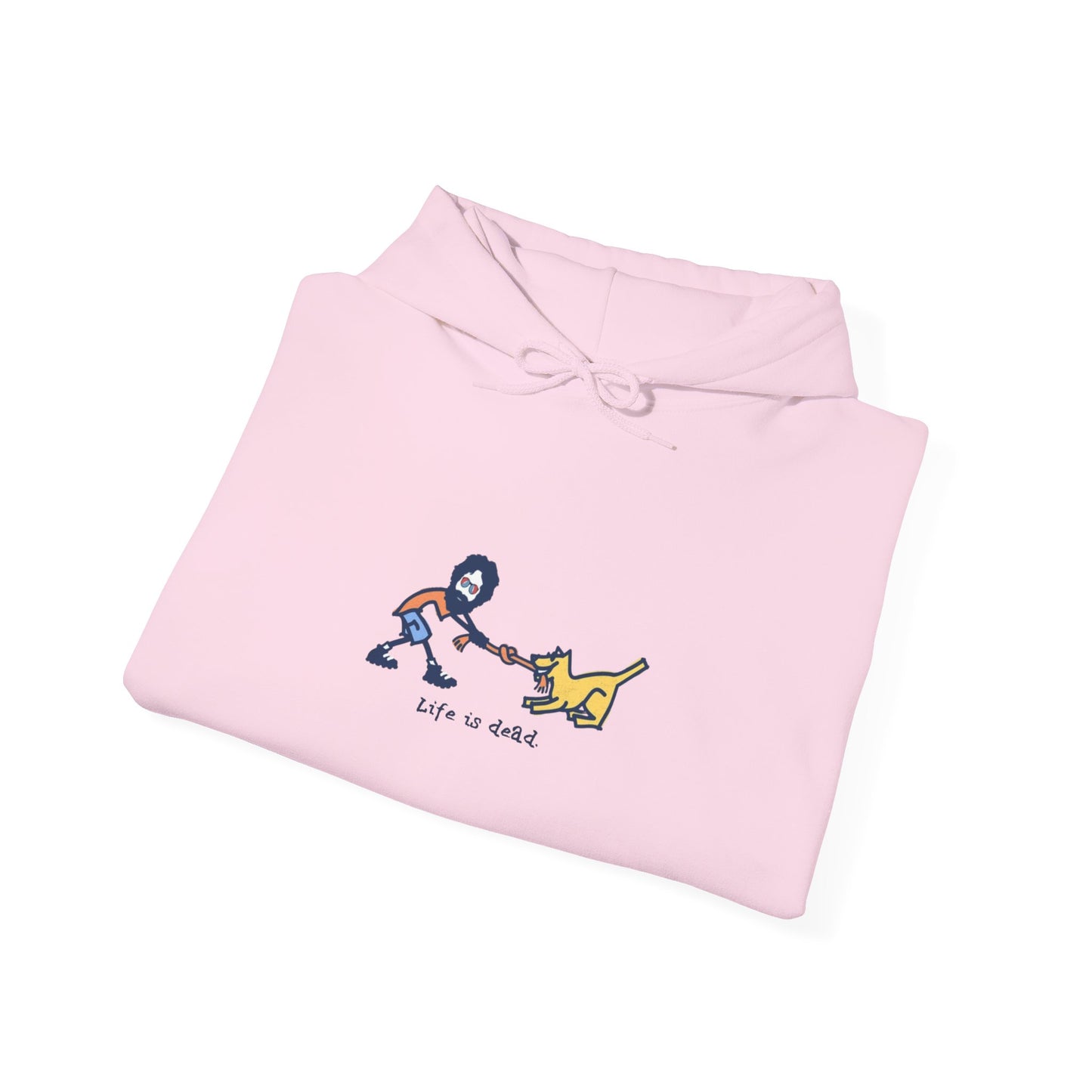 Life is dead. Jerry and His Best Friend Grateful Dead Unisex Hoodie