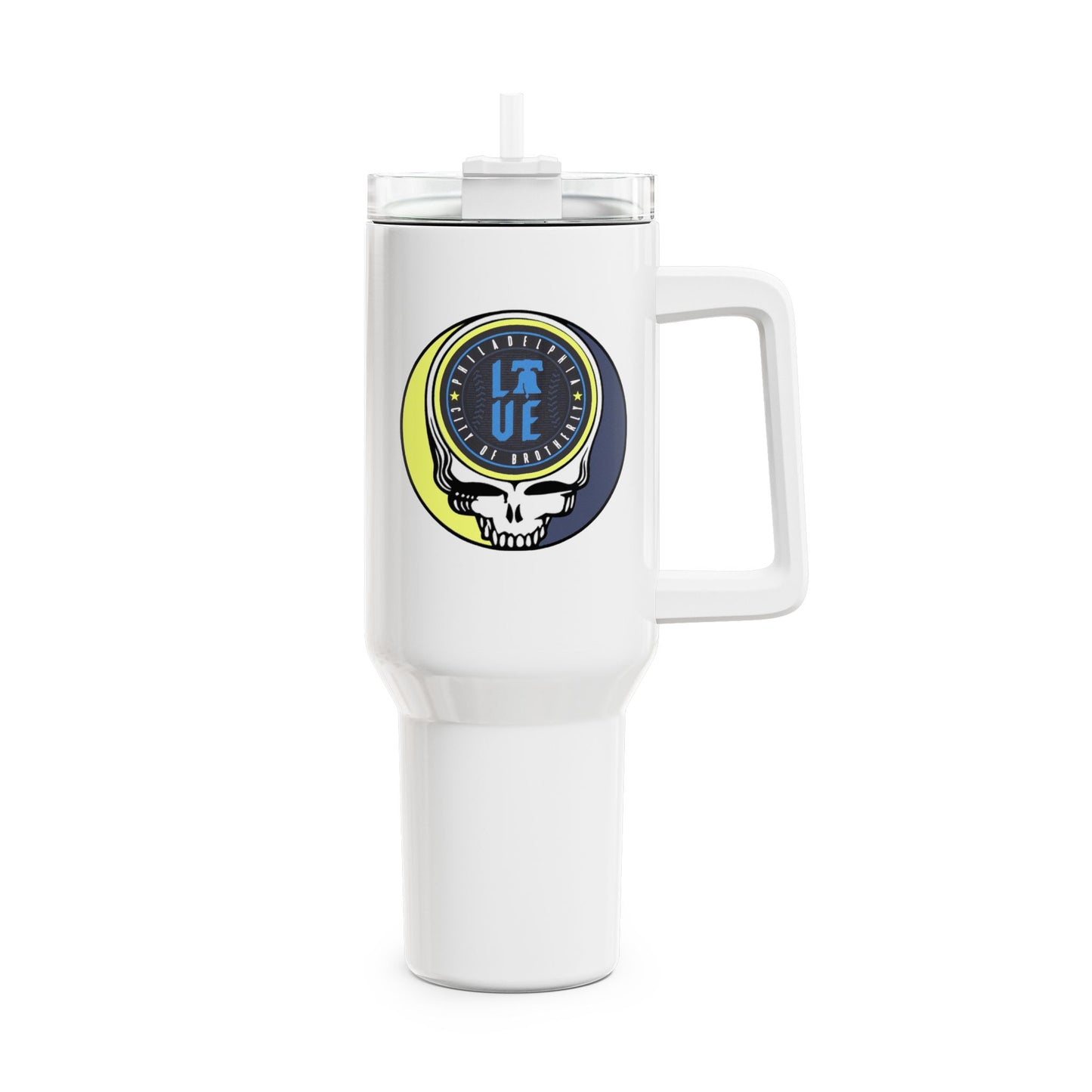 Philly City Connect "Fat Man" Tumbler, Double Insulated 40oz Travel Mug