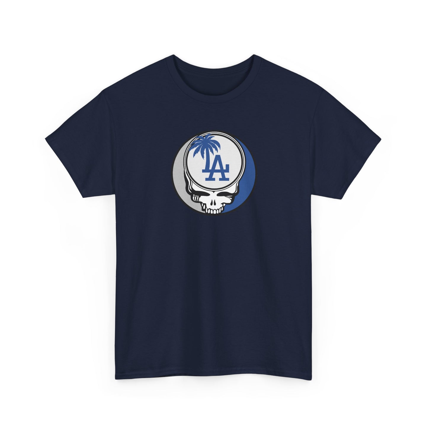 Los Angeles Dodgers Grateful Dead Steal Your Face T-Shirt - MLB