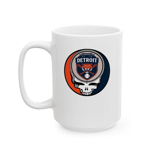 Detroit Baseball Stealie Ceramic Mug - MLB