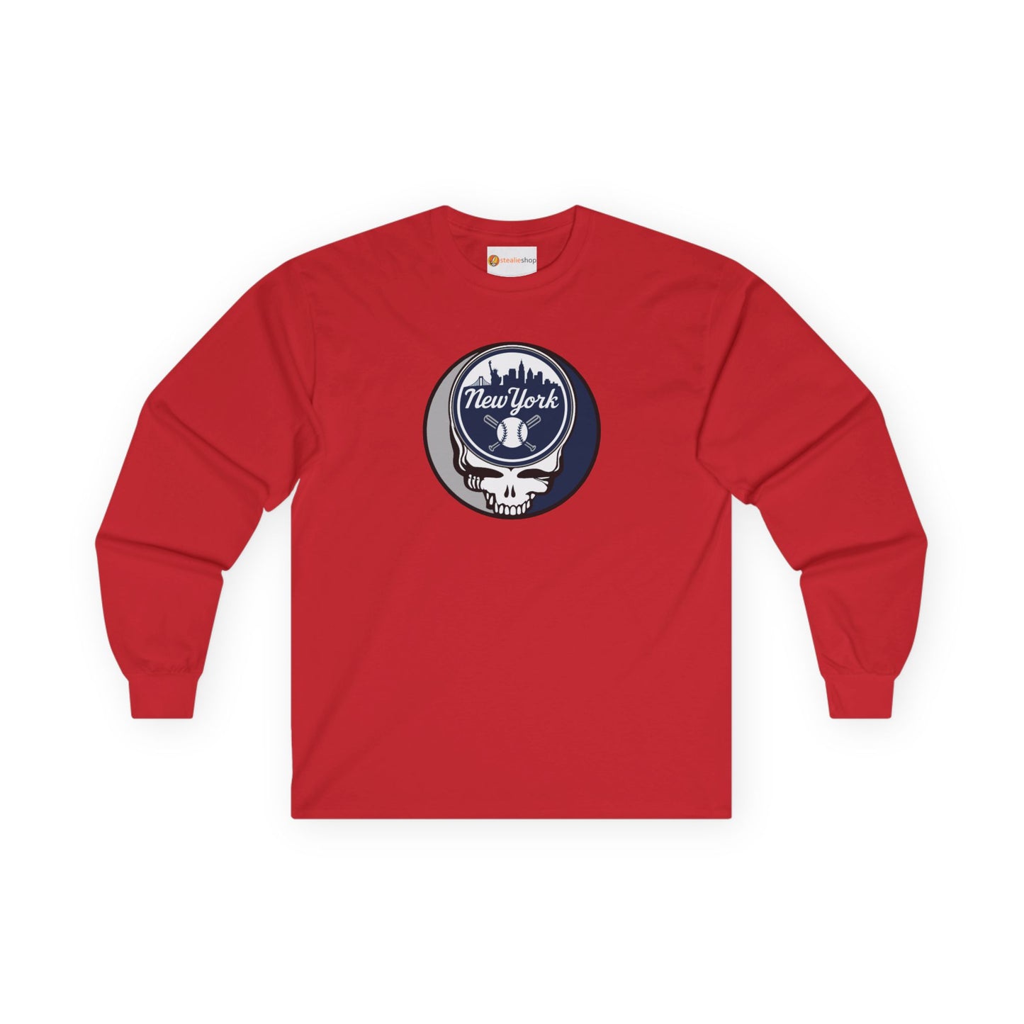 New York Yankees Classic Stealie Long Sleeve Tee - MLB