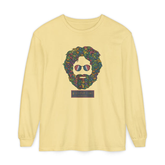 Dancing Bears Jerry Vineyard Collection Garment-dyed Long Sleeve T-Shirt