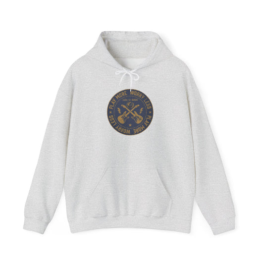 Life is dead. 'Play More, Worry Less Grateful Dead Unisex Hoodie