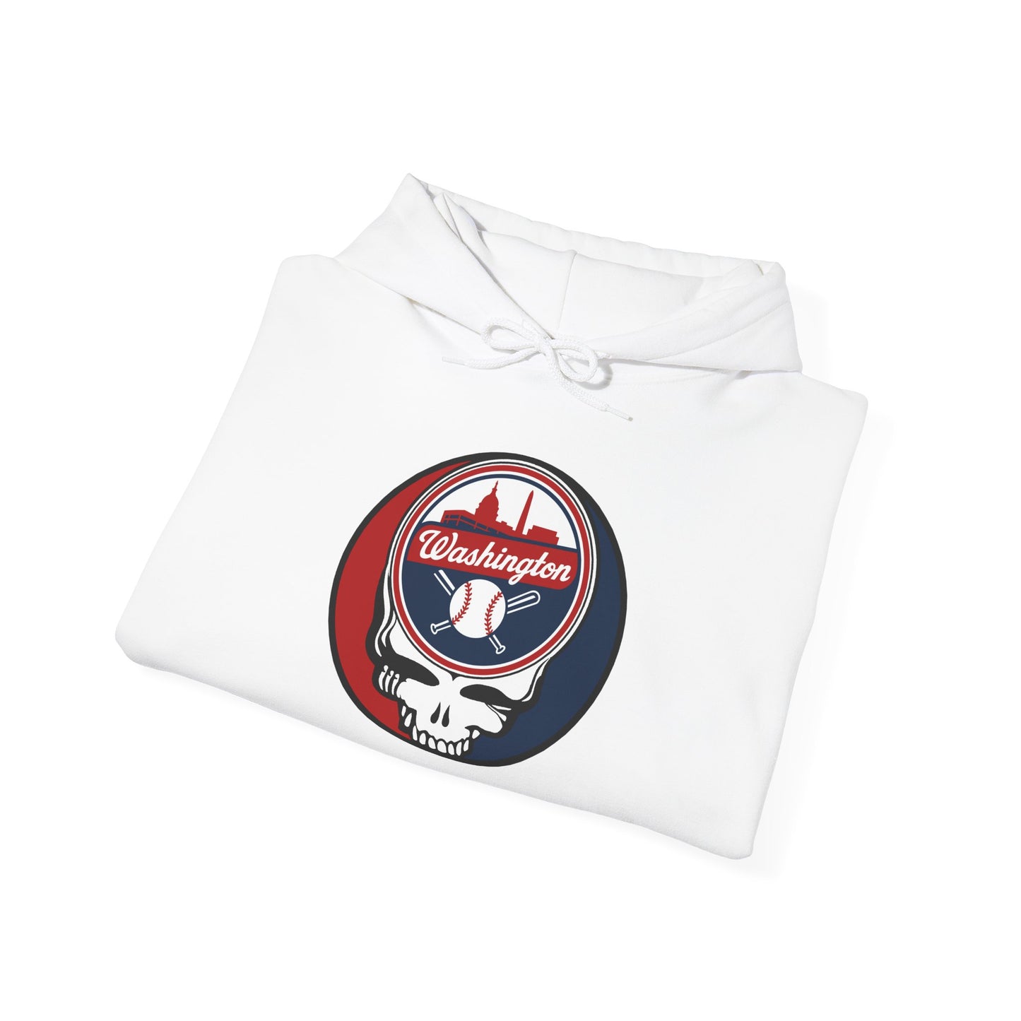 Washington Nationals Grateful Dead Unisex Heavy Blend Hoodie - MLB