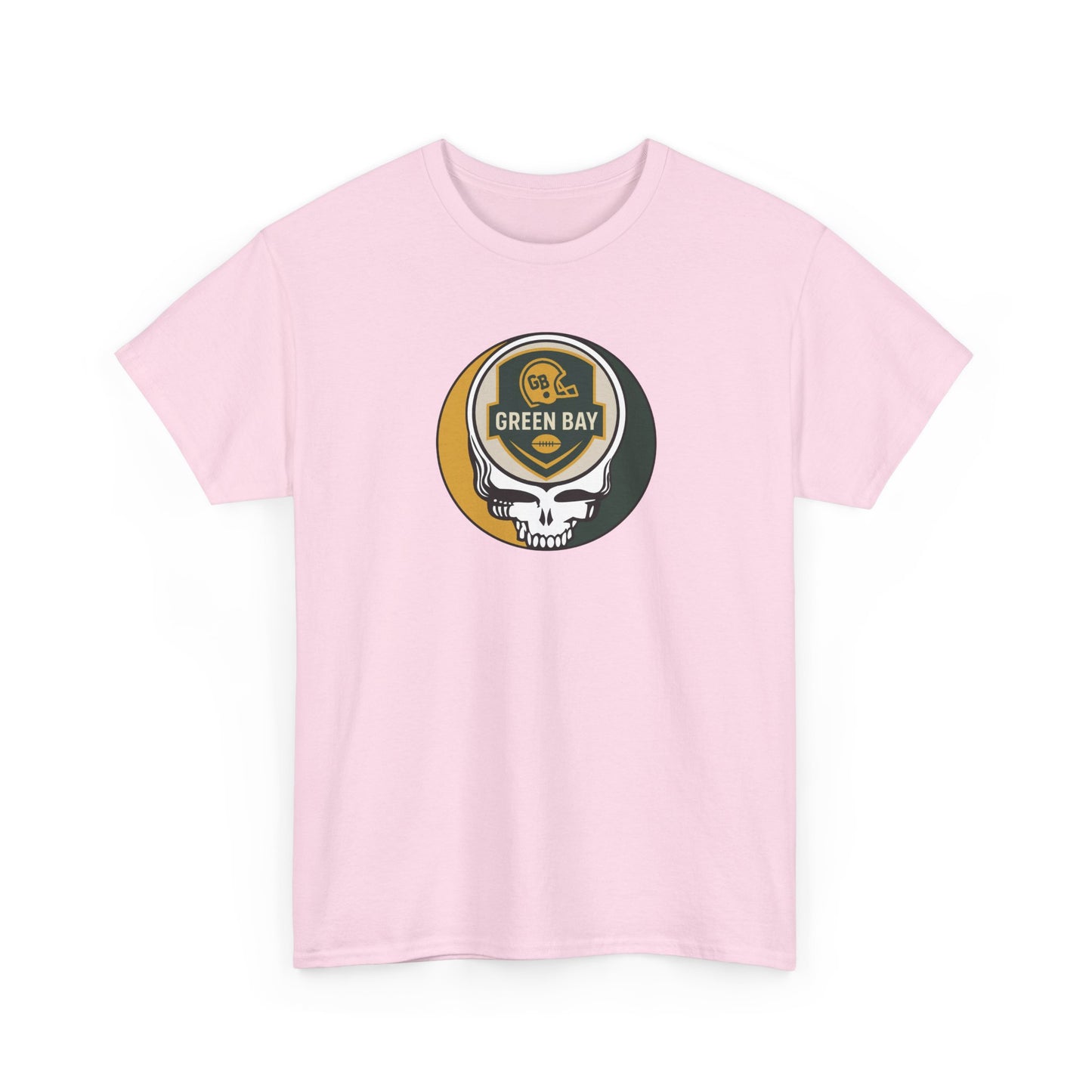 Green Bay Packers Stealie Grateful Dead Steal Your Face T-Shirt - NFL