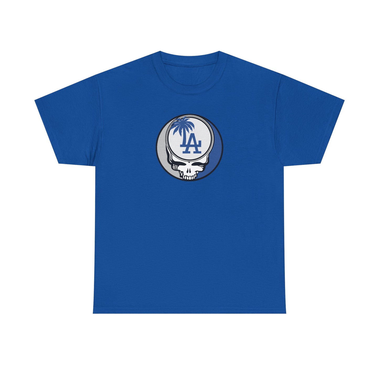 Los Angeles Dodgers Grateful Dead Steal Your Face T-Shirt - MLB