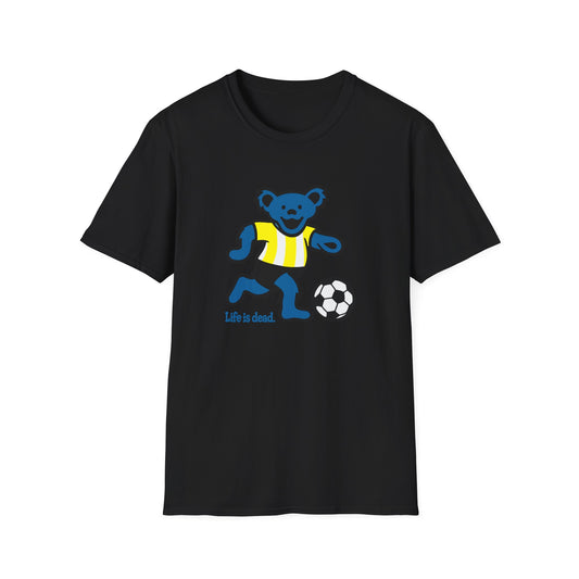 Futbol Bear - Life is dead. Grateful Dead TShirt