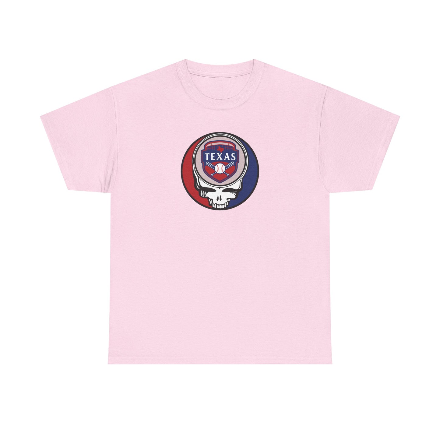 Texas Rangers Grateful Dead Steal Your Face T-Shirt - MLB