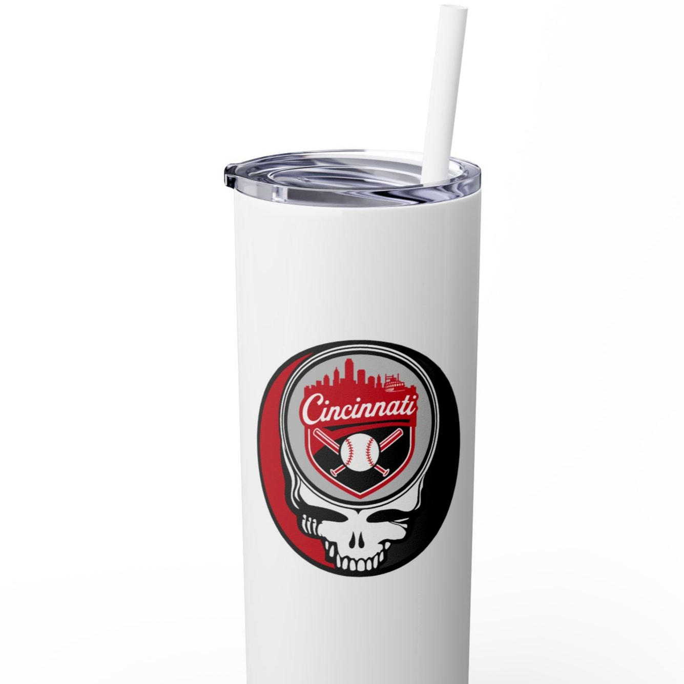 Cincinnati Reds Skinny Tumbler, 20oz