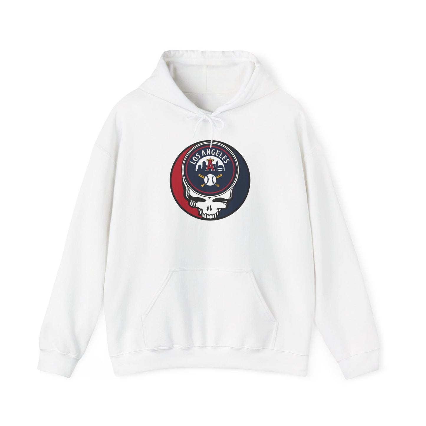 Los Angeles Angels Grateful Dead Unisex Heavy Blend Hoodie - Hooded Sweatshirt