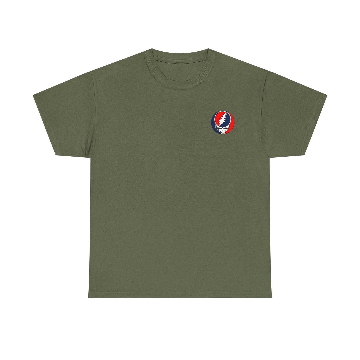 Chicago Cubs Two-Sided Grateful Dead Steal Your Face T-Shirt - MLB