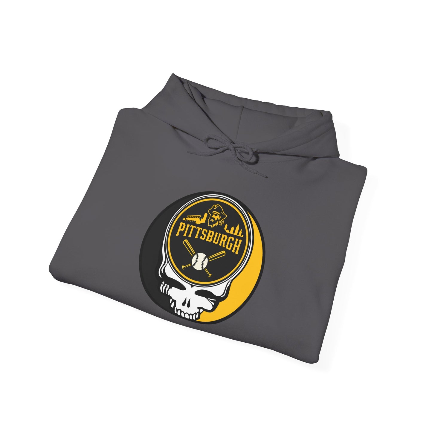 Pittsburgh Pirates Grateful Dead Unisex Heavy Blend Hoodie - MLB