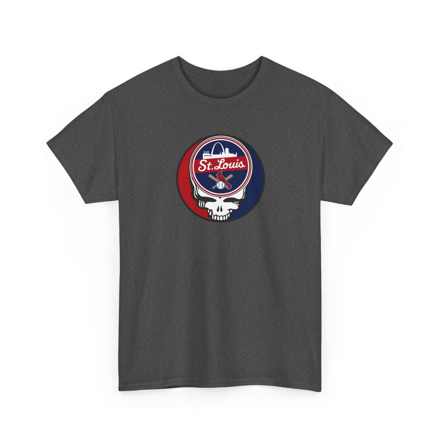 St. Louis Cardinals Grateful Dead Steal Your Face T-Shirt - MLB - St Louis