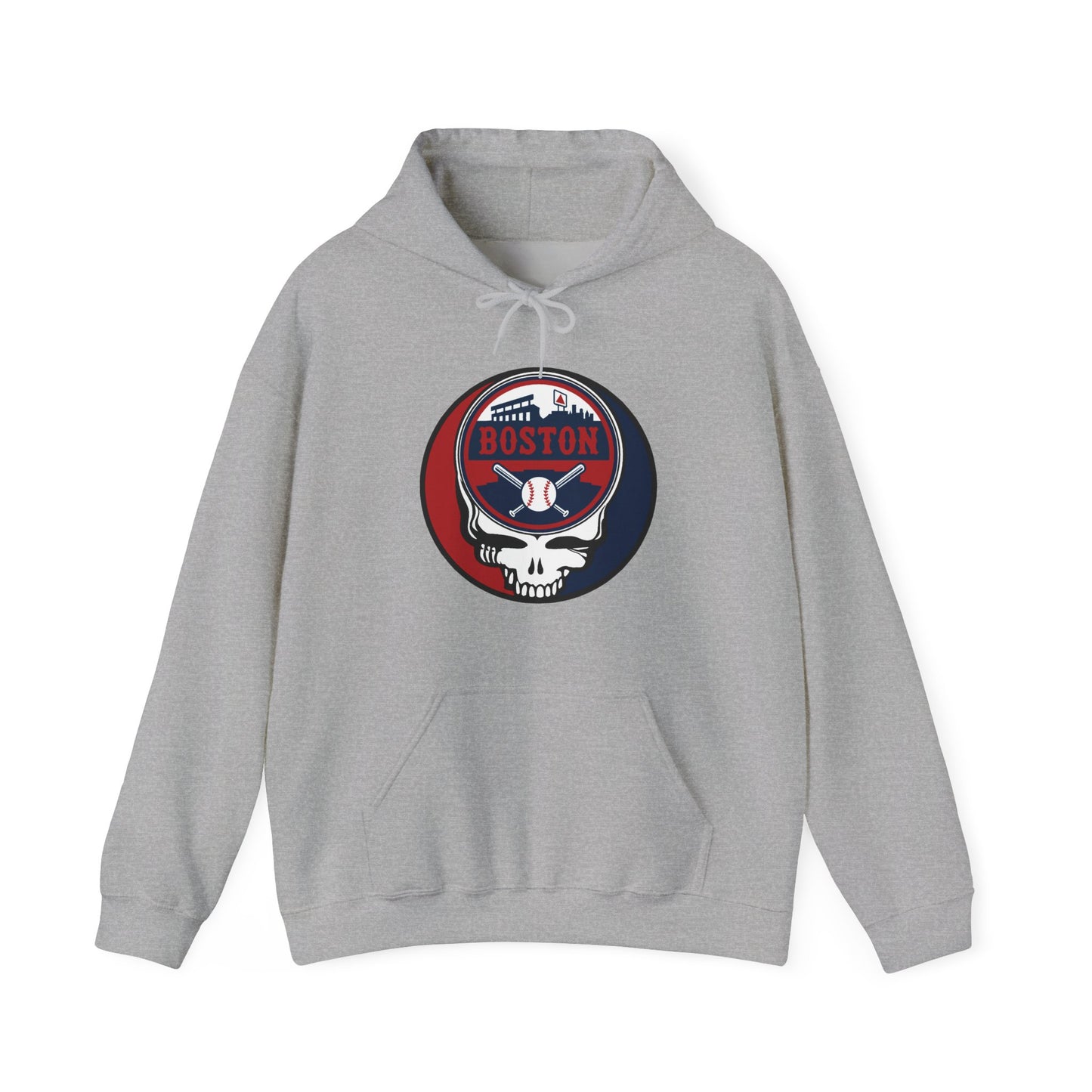 Boston Red Sox Grateful Dead Unisex Heavy Blend Hoodie - Hooded Sweatshirt