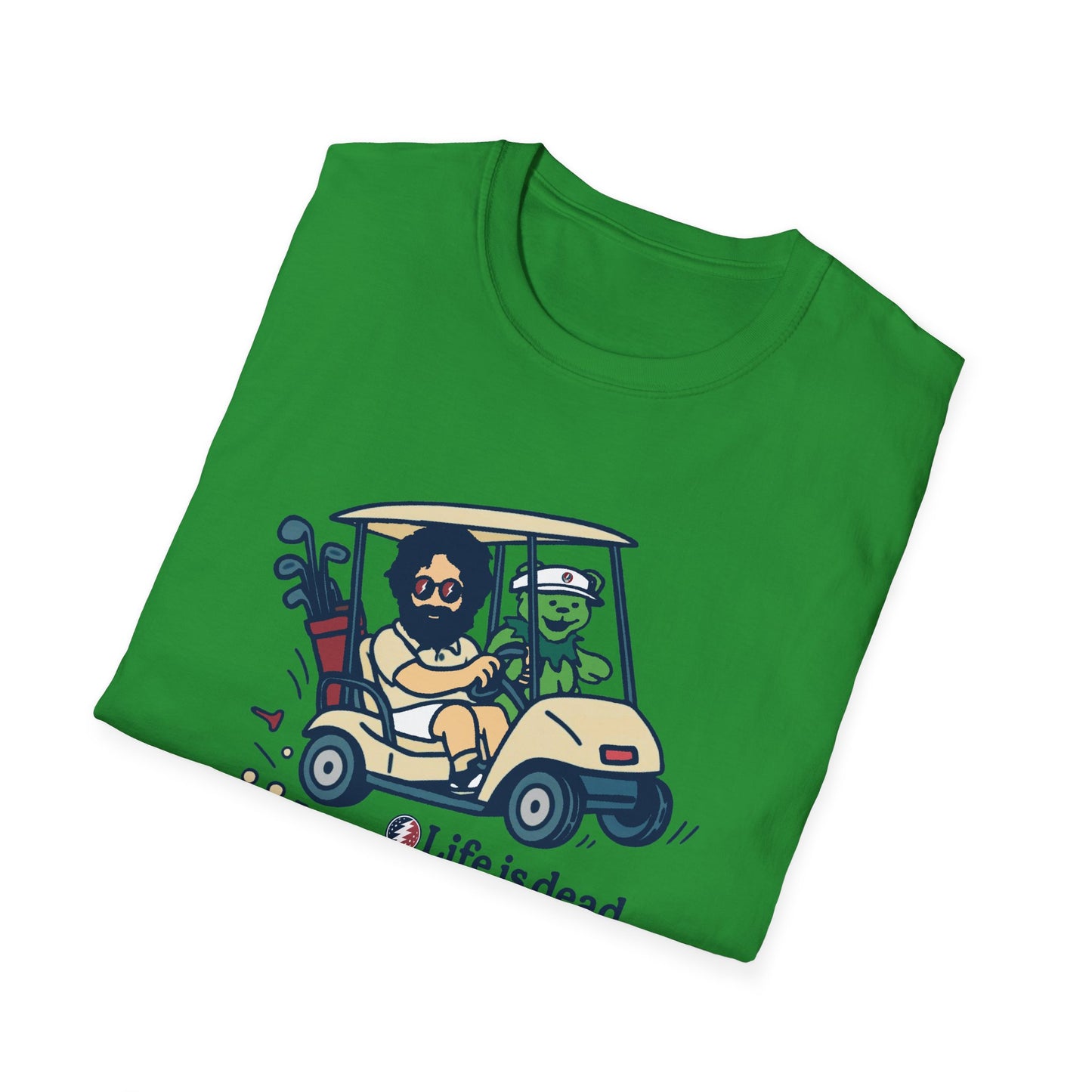 Joy Ridin' Jerry and The Bear Life is dead. Golf Company T-Shirt