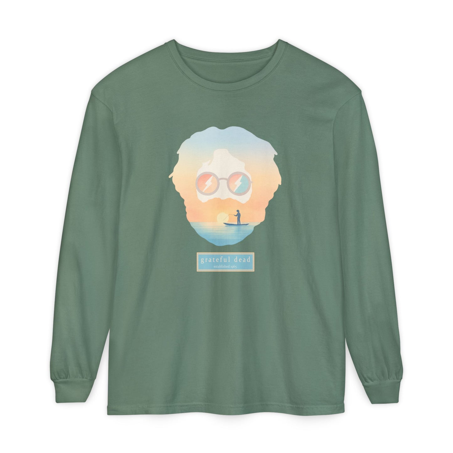 Tropical Jerry Vineyard Collection Garment-Dyed Long Sleeve