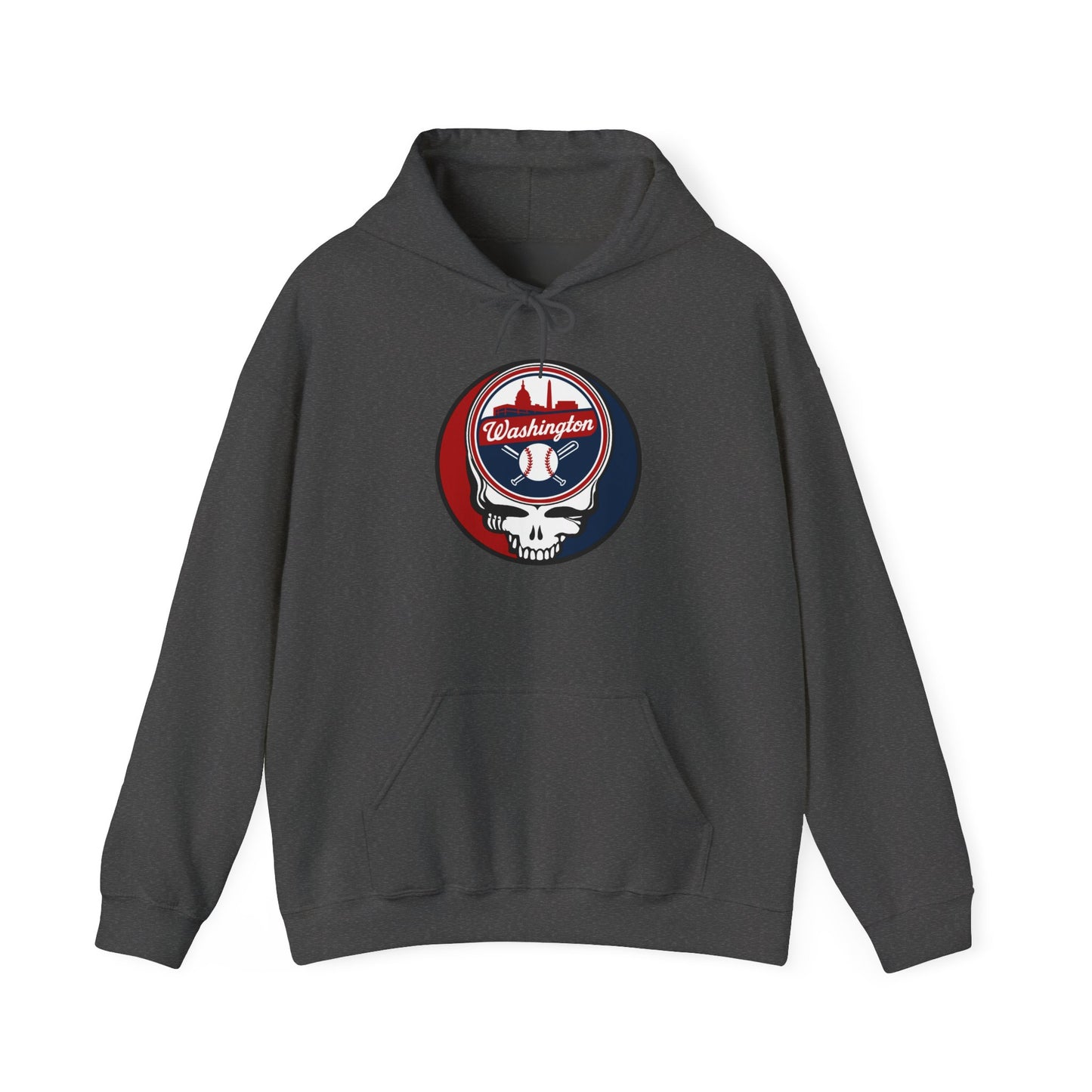 Washington Nationals Grateful Dead Unisex Heavy Blend Hoodie - MLB