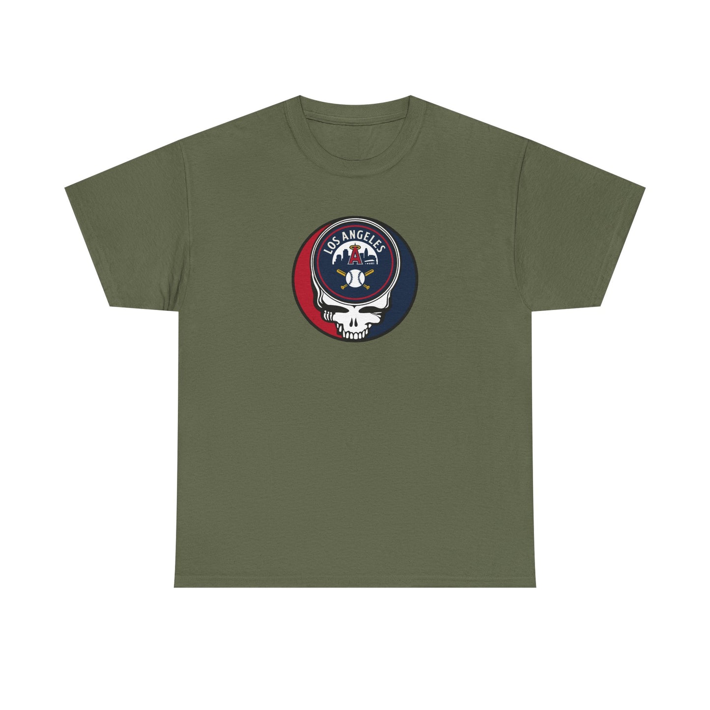 Los Angeles Angels Grateful Dead Steal Your Face T-Shirt - MLB - Anaheim