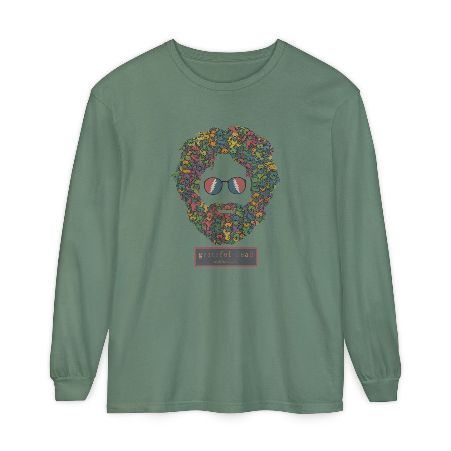 Dancing Bears Jerry Vineyard Collection Garment-Dyed Long Sleeve