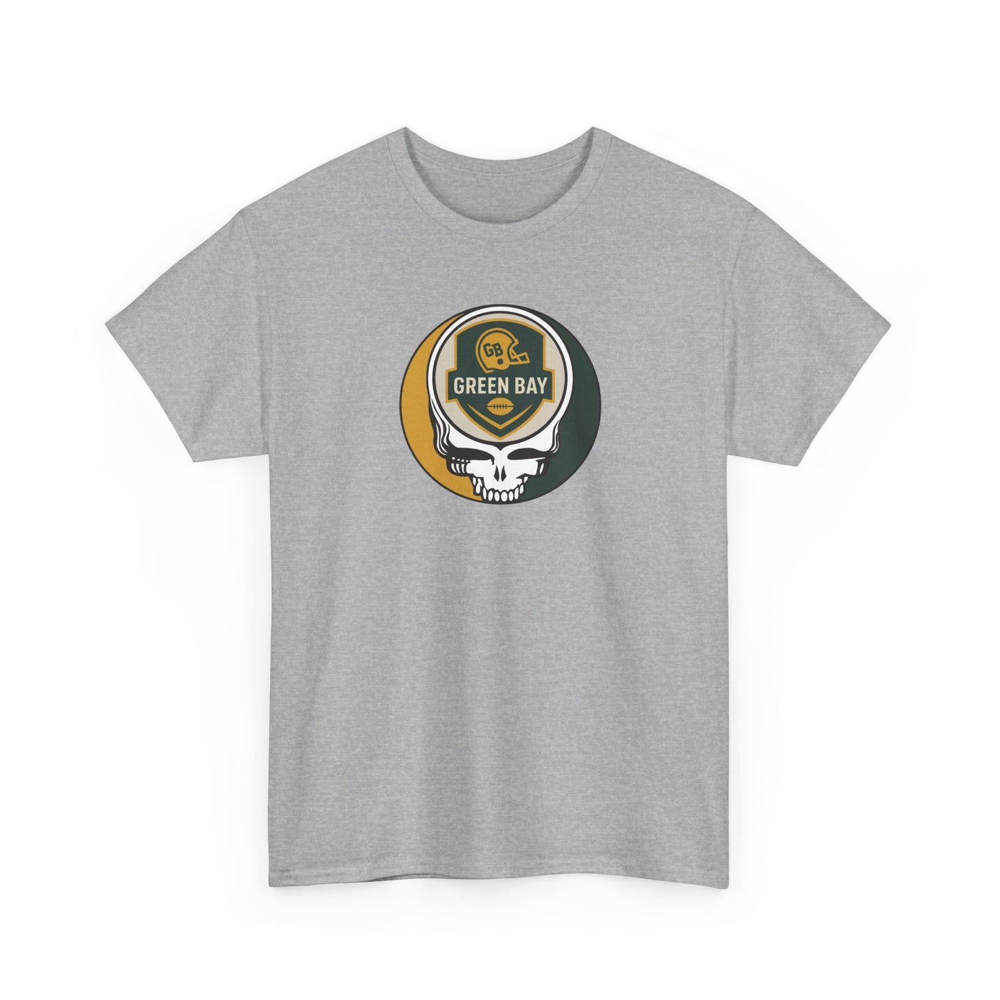 Green Bay Packers Stealie Grateful Dead Steal Your Face T-Shirt - NFL
