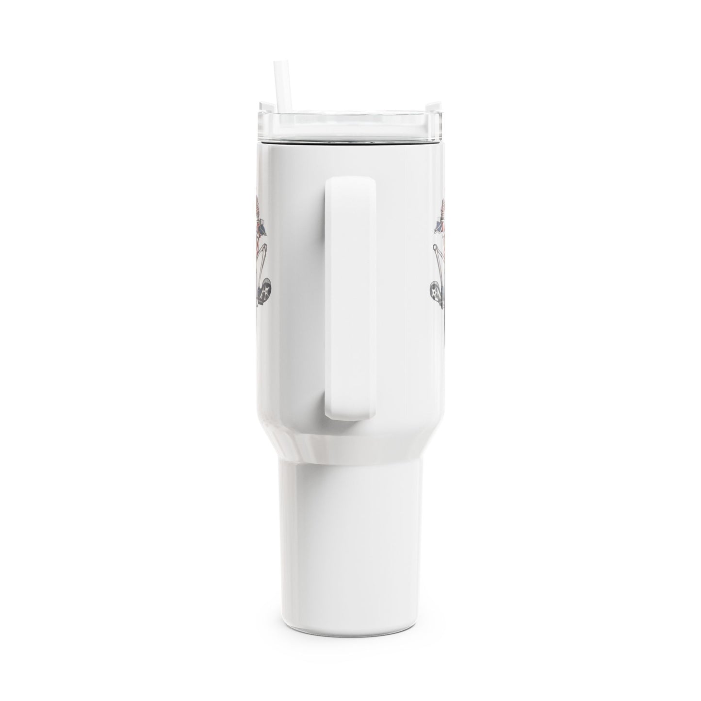 Psychle Sam "Fat Man" Tumbler, Double Insulated 40oz Travel Mug