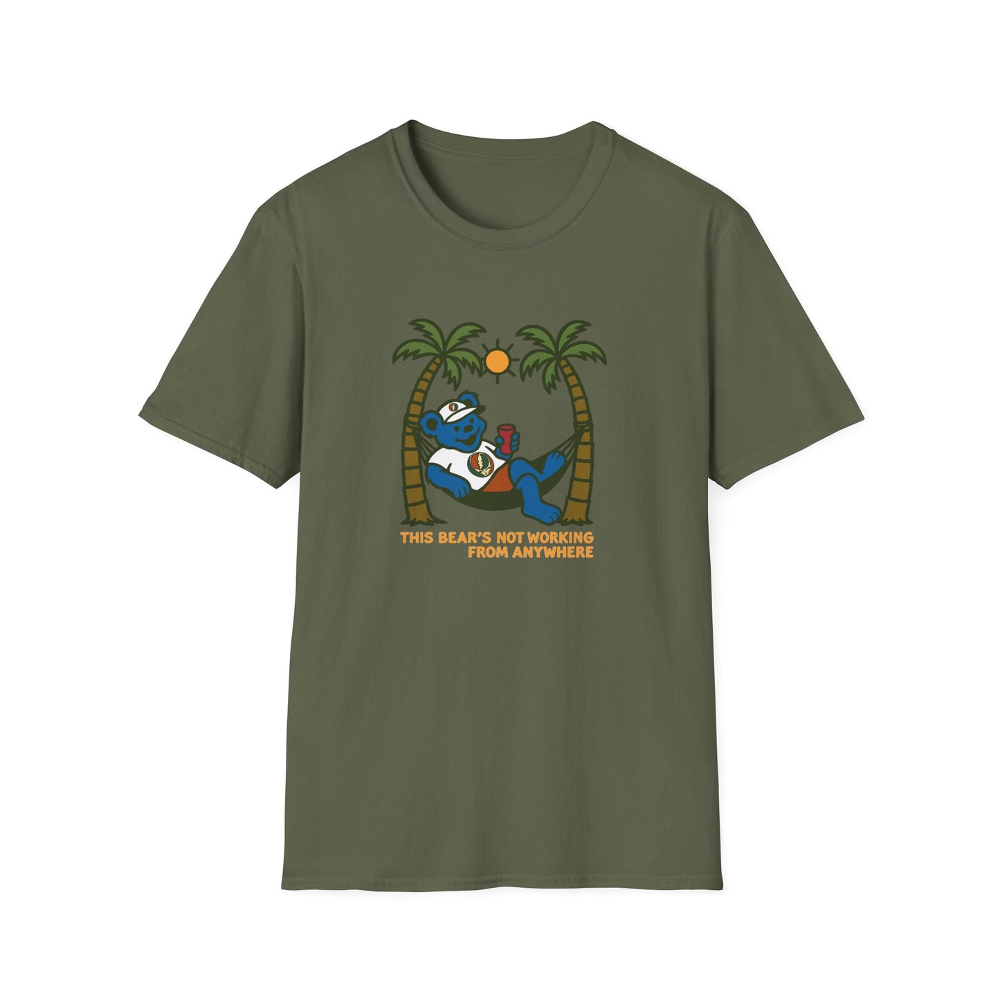 The Bear's Not Working From Anywhere - Life is dead. Grateful Dead TShirt