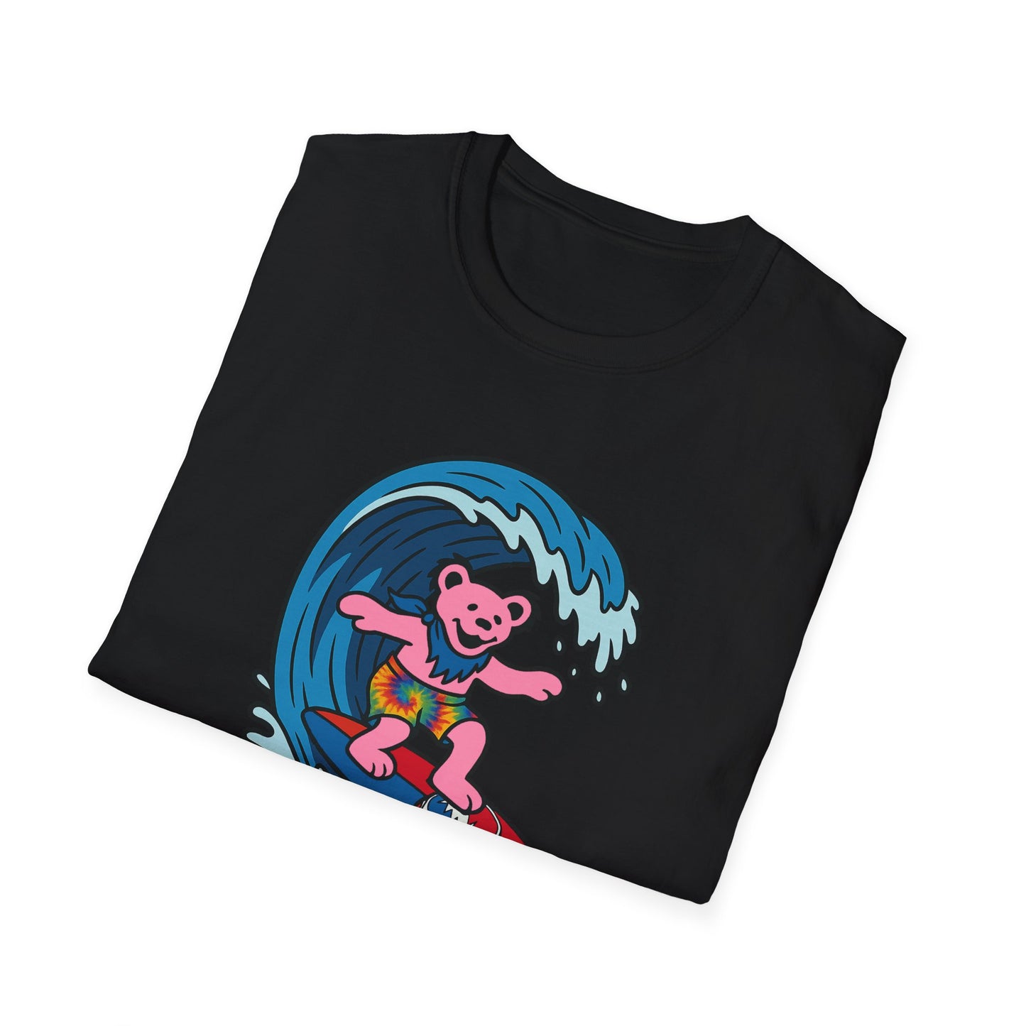 Surfin' Bear - Life is dead. Grateful Dead TShirt