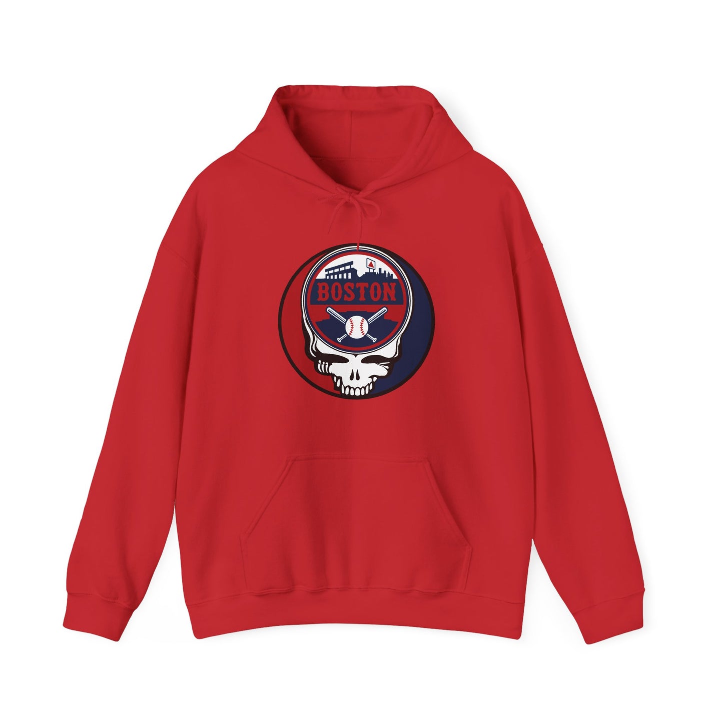 Boston Red Sox Grateful Dead Unisex Heavy Blend Hoodie - Hooded Sweatshirt