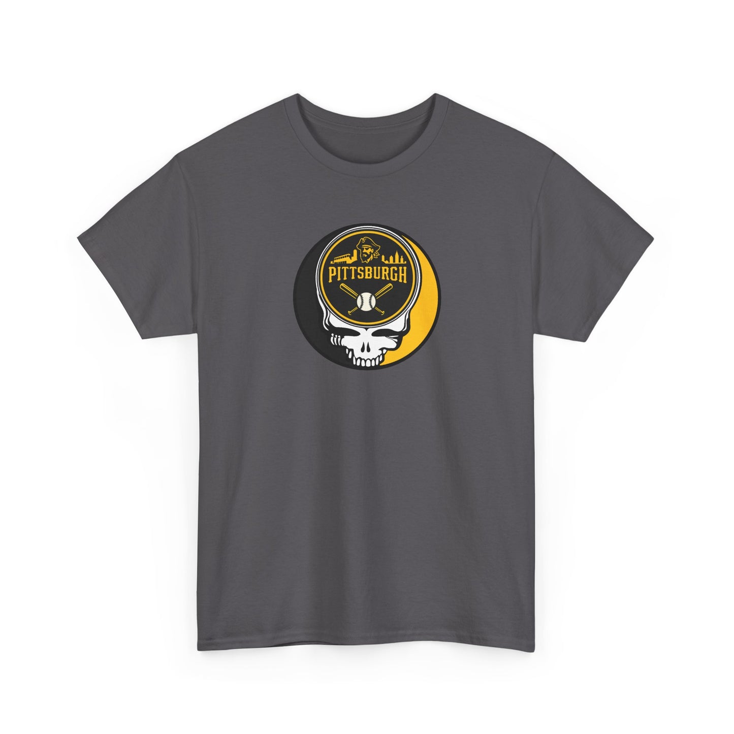 The Ballpark Collection: Pittsburgh Edition Grateful Dead Steal Your Face T-Shirt - MLB