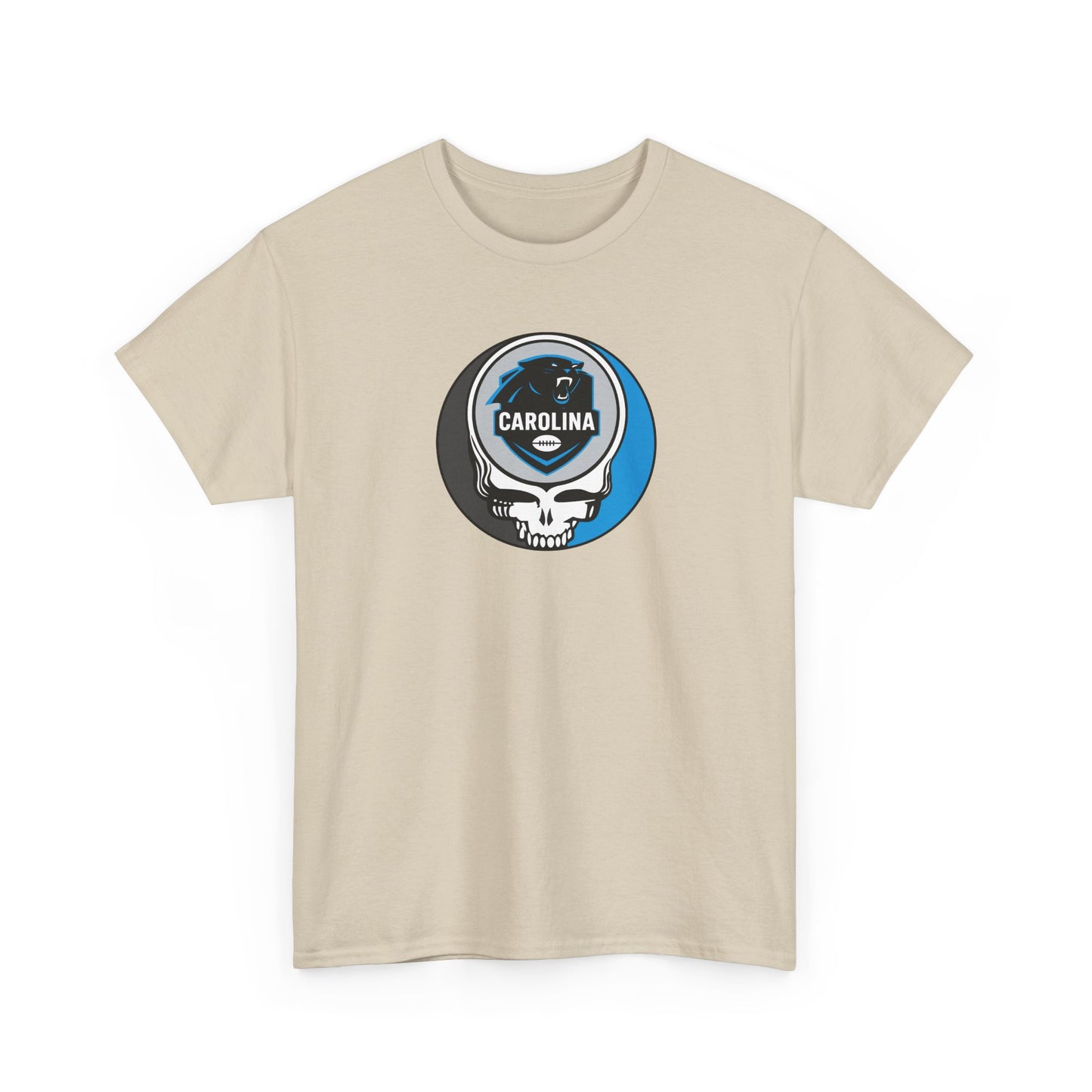 Carolina Panthers Grateful Dead Steal Your Face T-Shirt - NFL