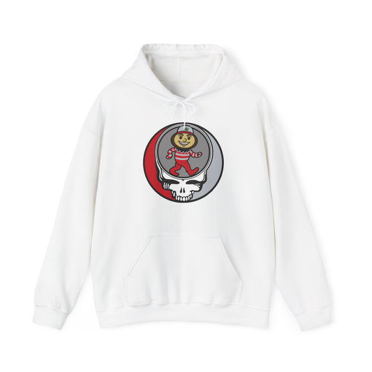 Buckeye Stealie | University Collection Grateful Dead Unisex Heavy Blend Hoodie