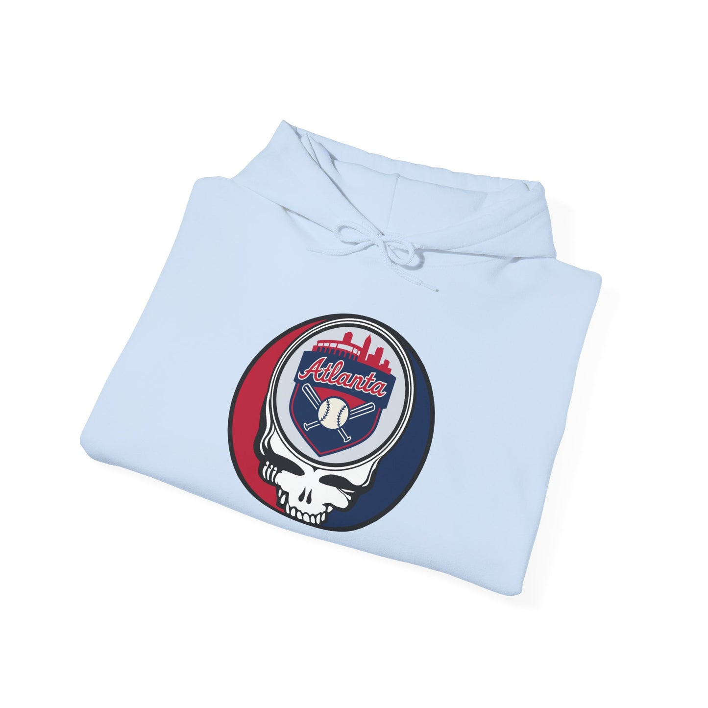 Atlanta Braves Grateful Dead Unisex Heavy Blend Hoodie - Hooded Sweatshirt