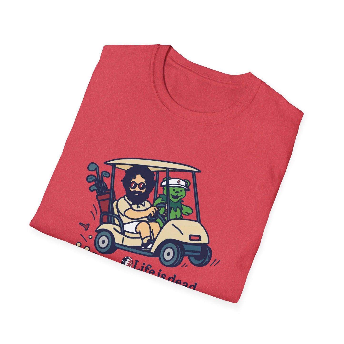 Joy Ridin' Jerry and The Bear Life is dead. Golf Company T-Shirt