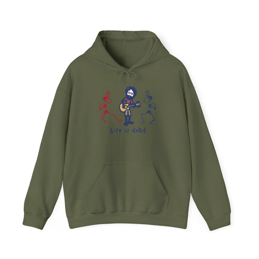 Life is dead. Jerry and His Friends Grateful Dead Unisex Hoodie