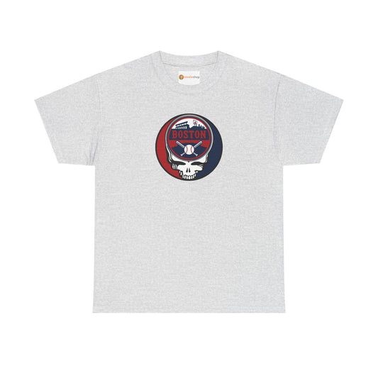 Boston Baseball Grateful Dead Steal Your Face T-Shirt