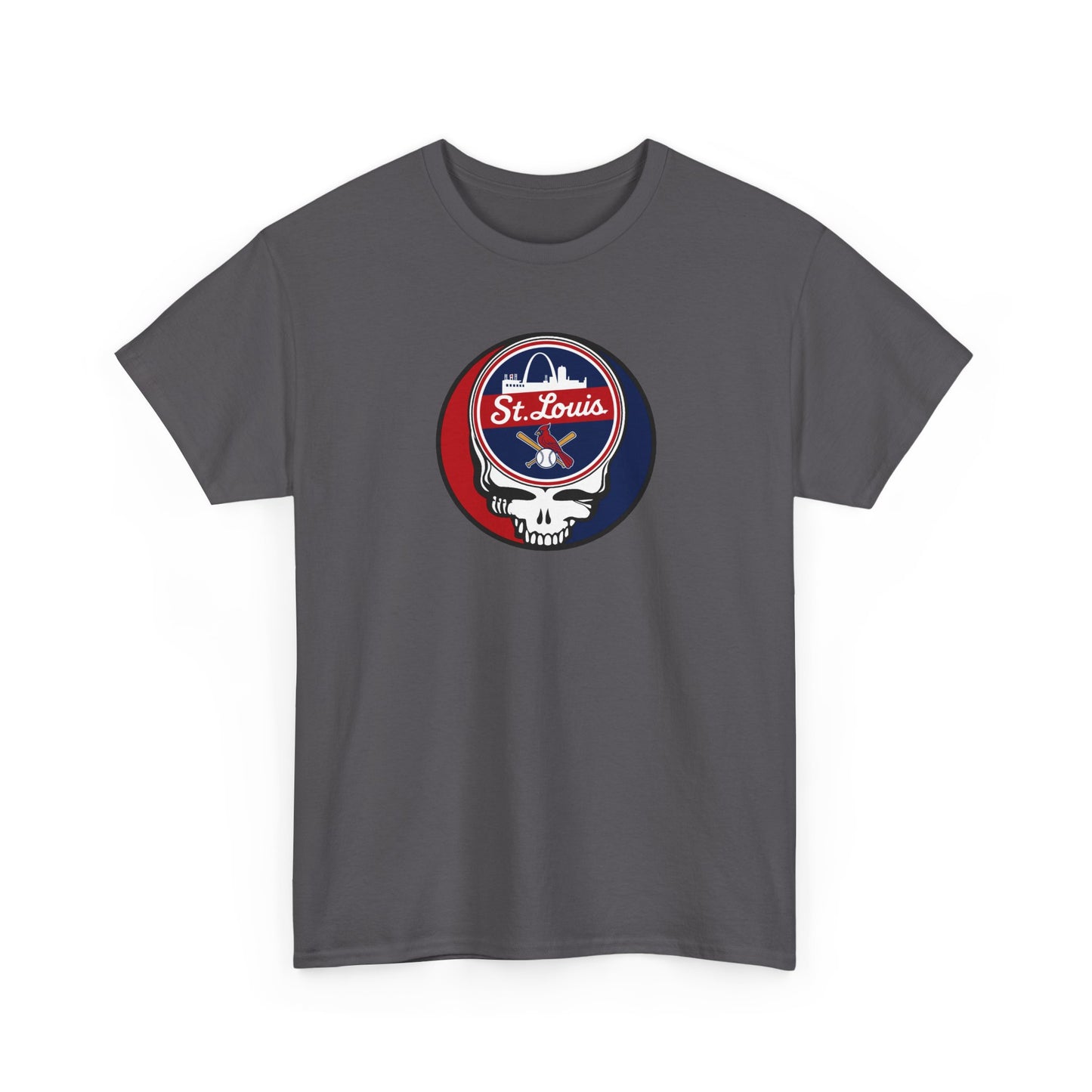 St. Louis Cardinals Grateful Dead Steal Your Face T-Shirt - MLB - St Louis
