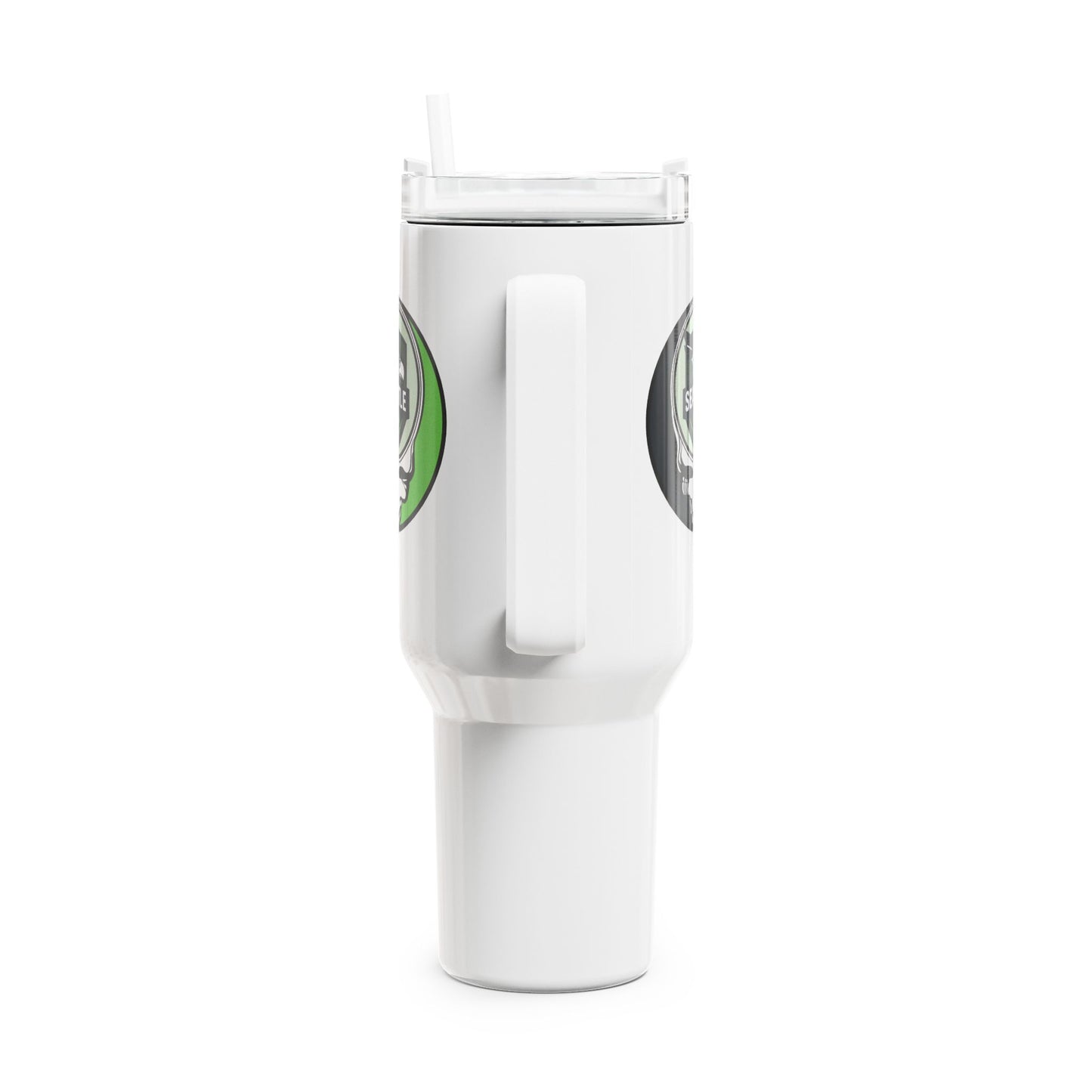 Seattle Football Stealie "Fat Man" Tumbler, Double Insulated 40oz Travel Mug