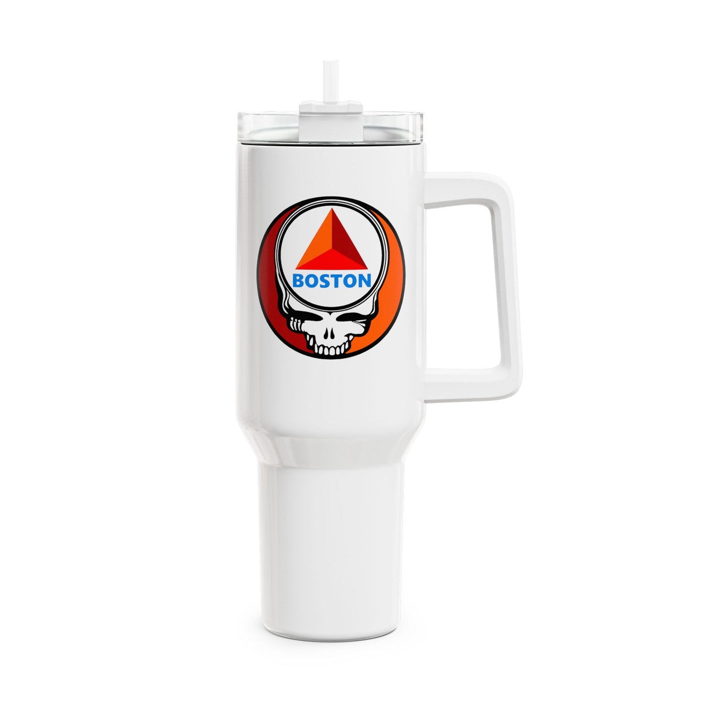 Boston Citgo "Fat Man" Tumbler, Double Insulated 40oz Travel Mug