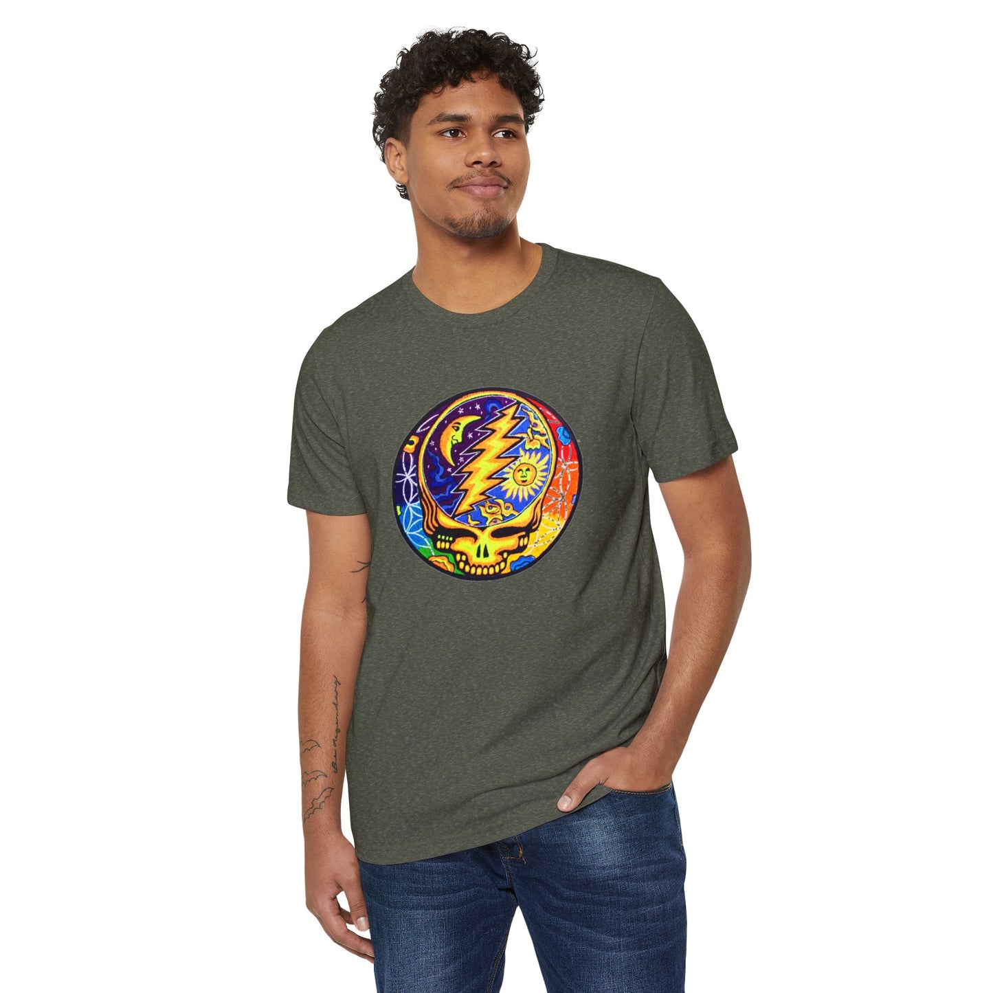 Stealie Art Vineyard CollectionUnisex Recycled Organic T-Shirt