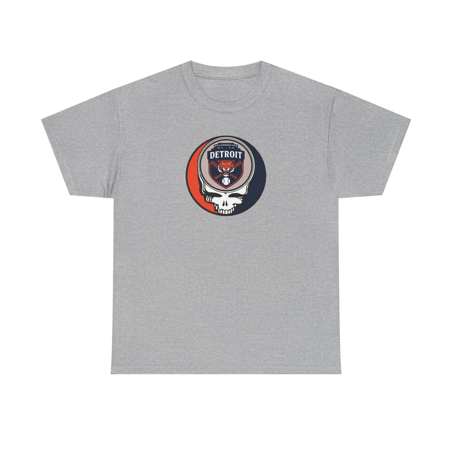 Detroit Tigers Grateful Dead Steal Your Face T-Shirt - MLB