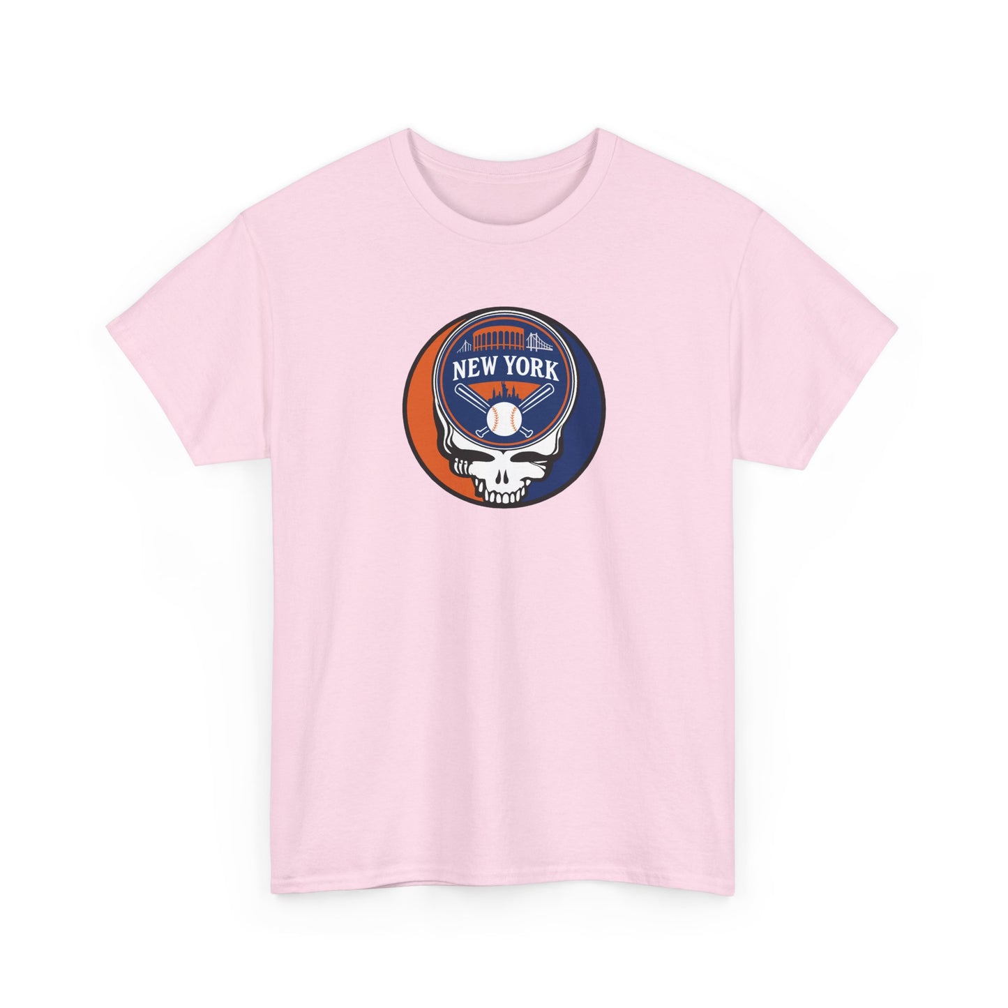 New York Mets Classic Stealie / Dancing Bear Two-Sided T-Shirt - MLB