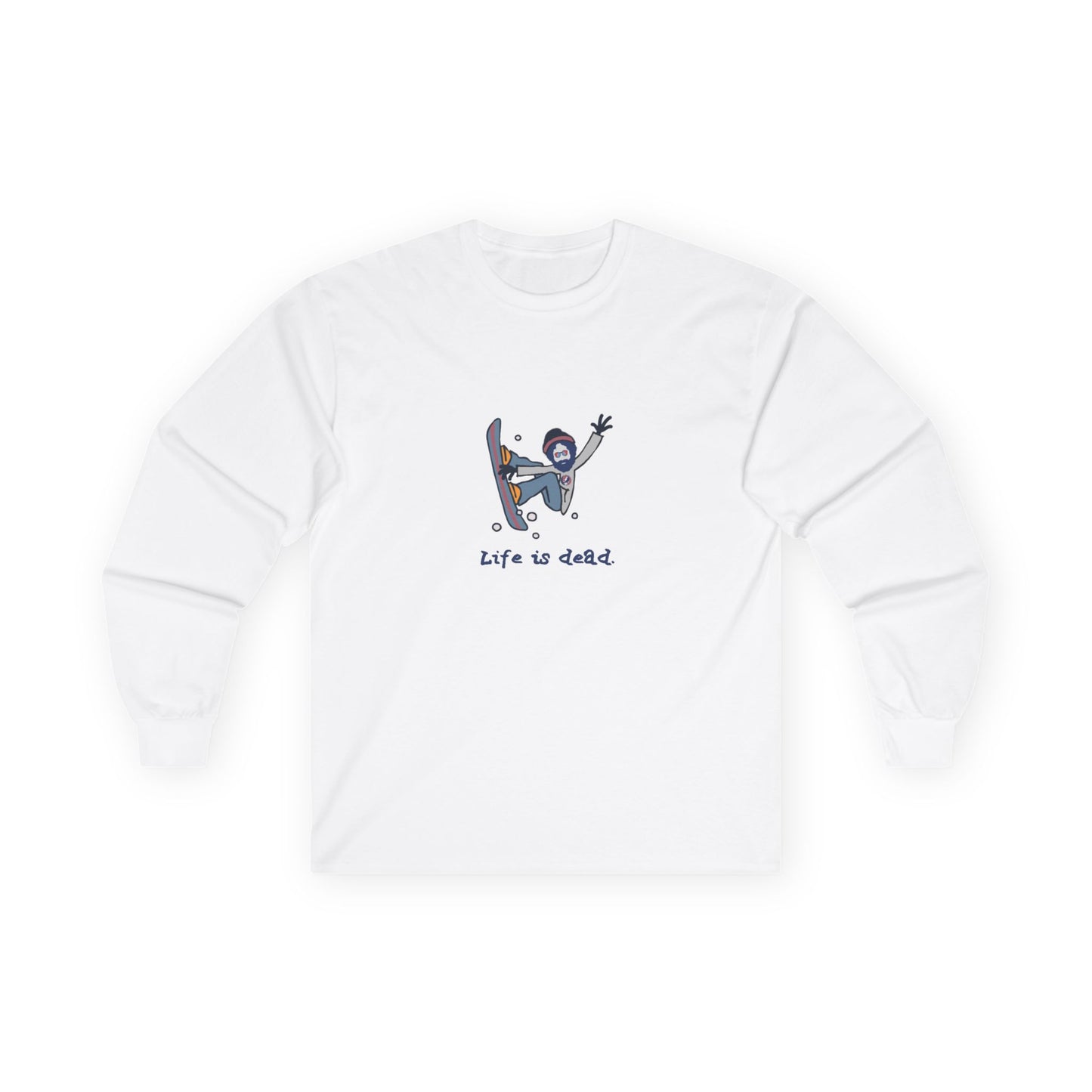 Life is dead. Shredding Jerry - Grateful Dead Long Sleeve Tee