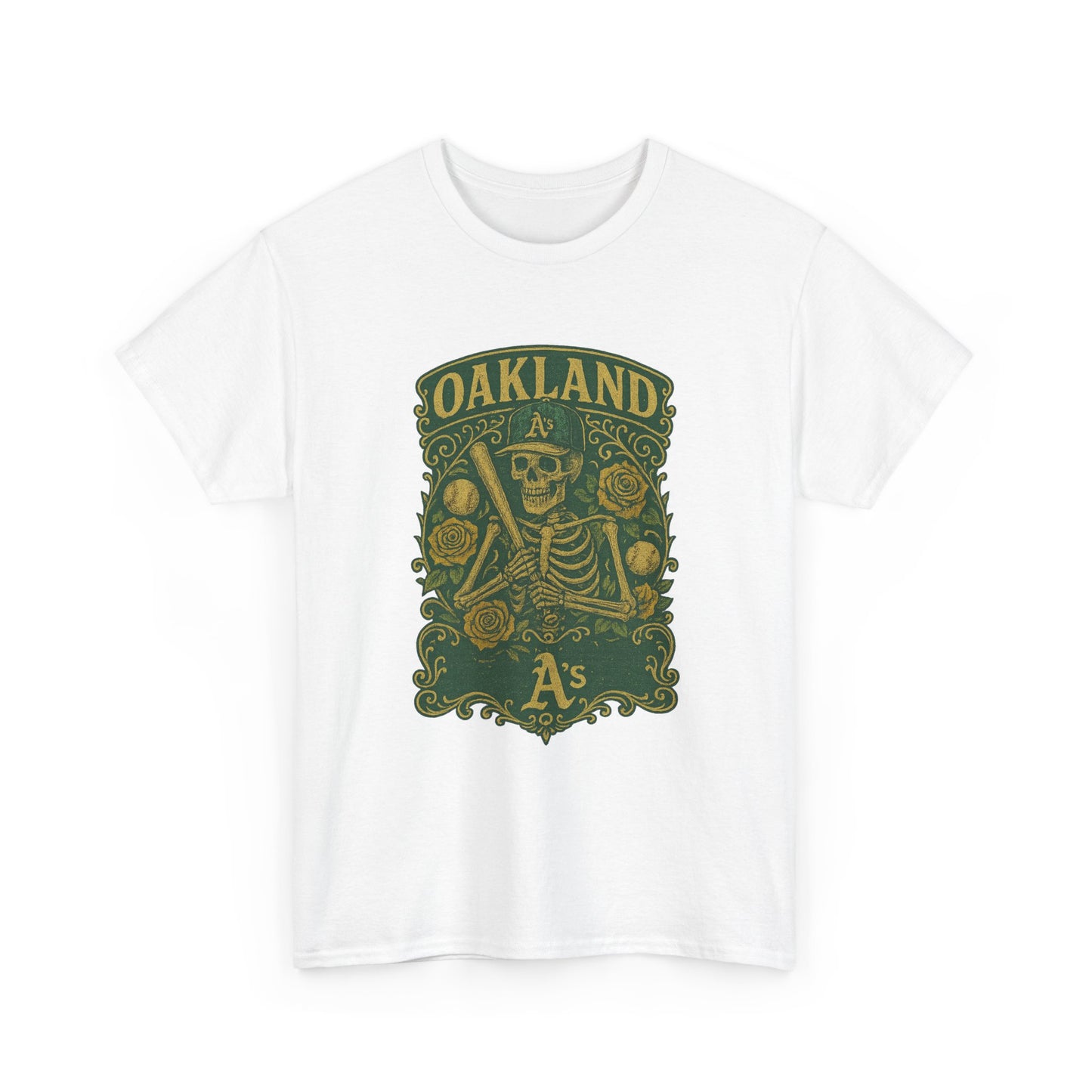 Oakland A's Retro Poster Art T-shirt