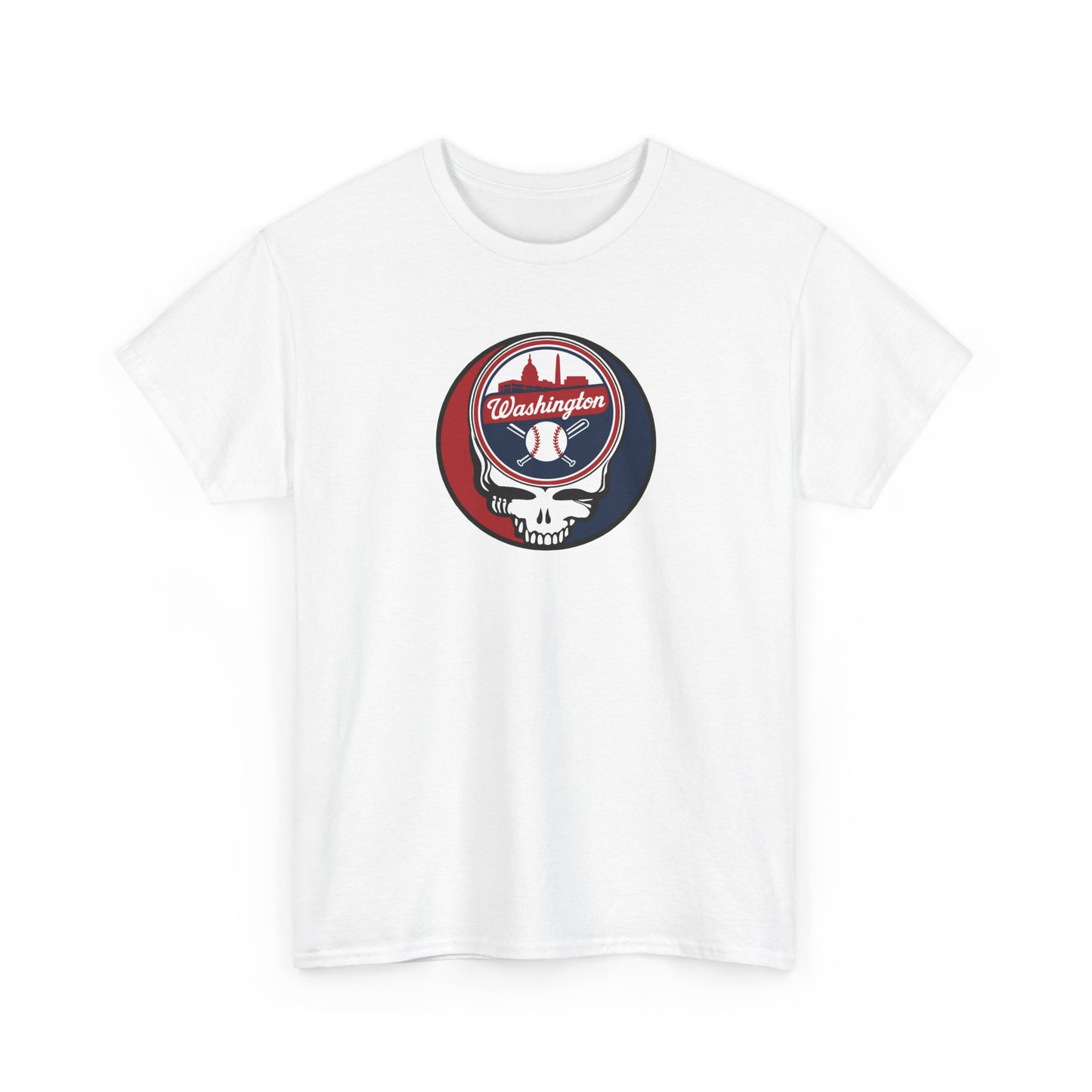 Washington Nationals Grateful Dead Steal Your Face T-Shirt - MLB